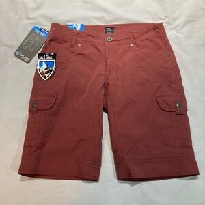 Kuhl Splash Cargo Shorts, Women’s size 6x11, NWT!